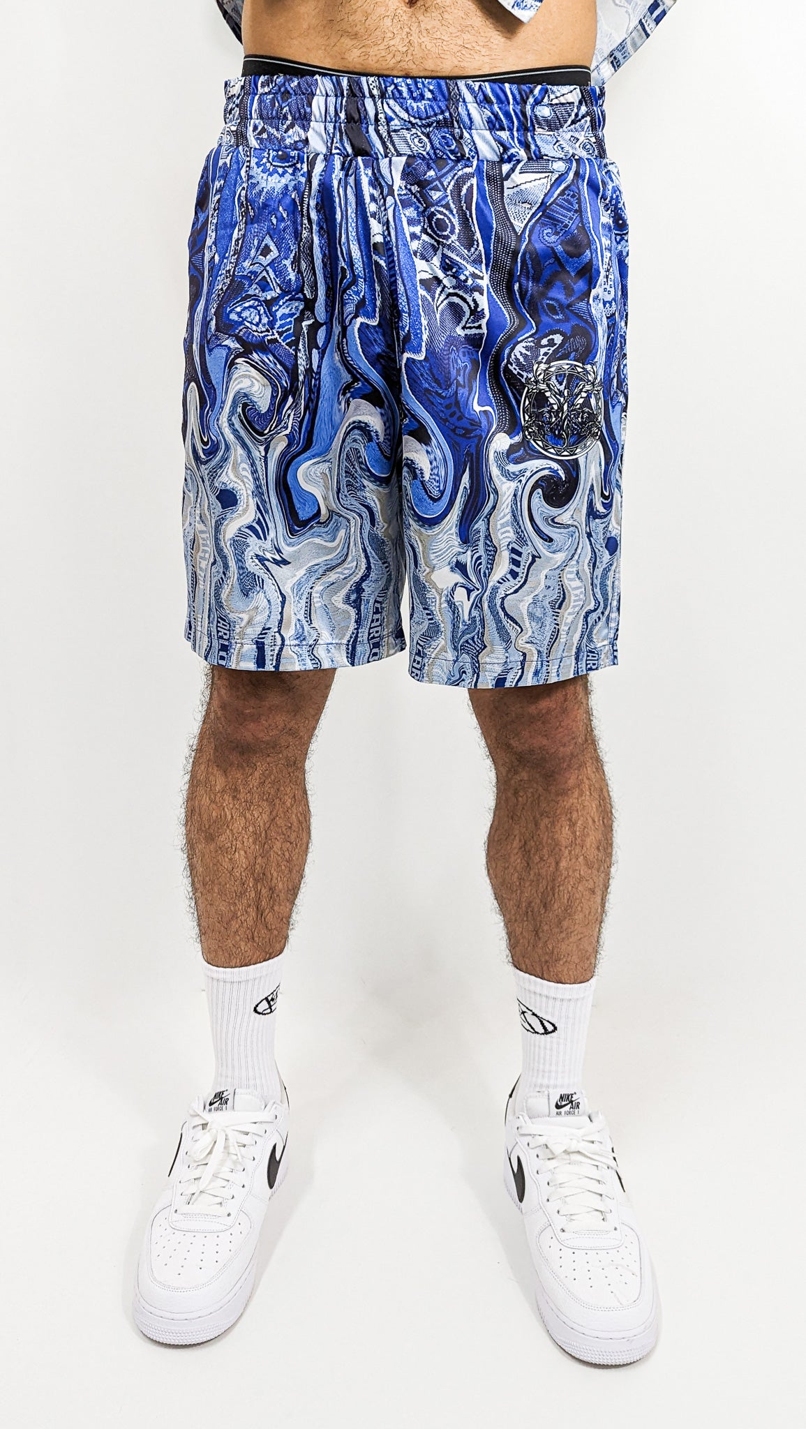 Carlo Colucci Shorts -Fusion- Blue - Soulsideshop