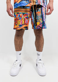 Carlo Colucci Modern Arti Shorts Multi - Soulsideshop