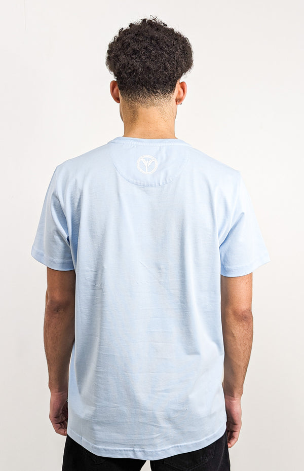 Carlo Colucci T-Shirt Blue - Soulsideshop