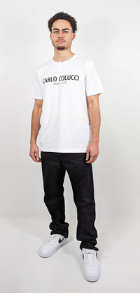 Carlo Colucci T-Shirt White - Soulsideshop