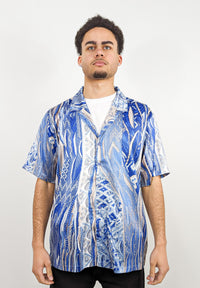 Carlo Colucci Oversize Hemd Light Blue - Soulsideshop