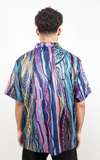 Carlo Colucci Oversize Hemd Multicolor - Soulsideshop