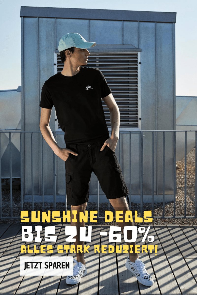 Sunshine Deals - Alles stark reduziert- Bis zu -60% auf Top Marken