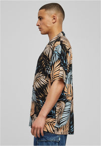 Urban Classics Viscose A OP Resort T-Shirt Palmfront