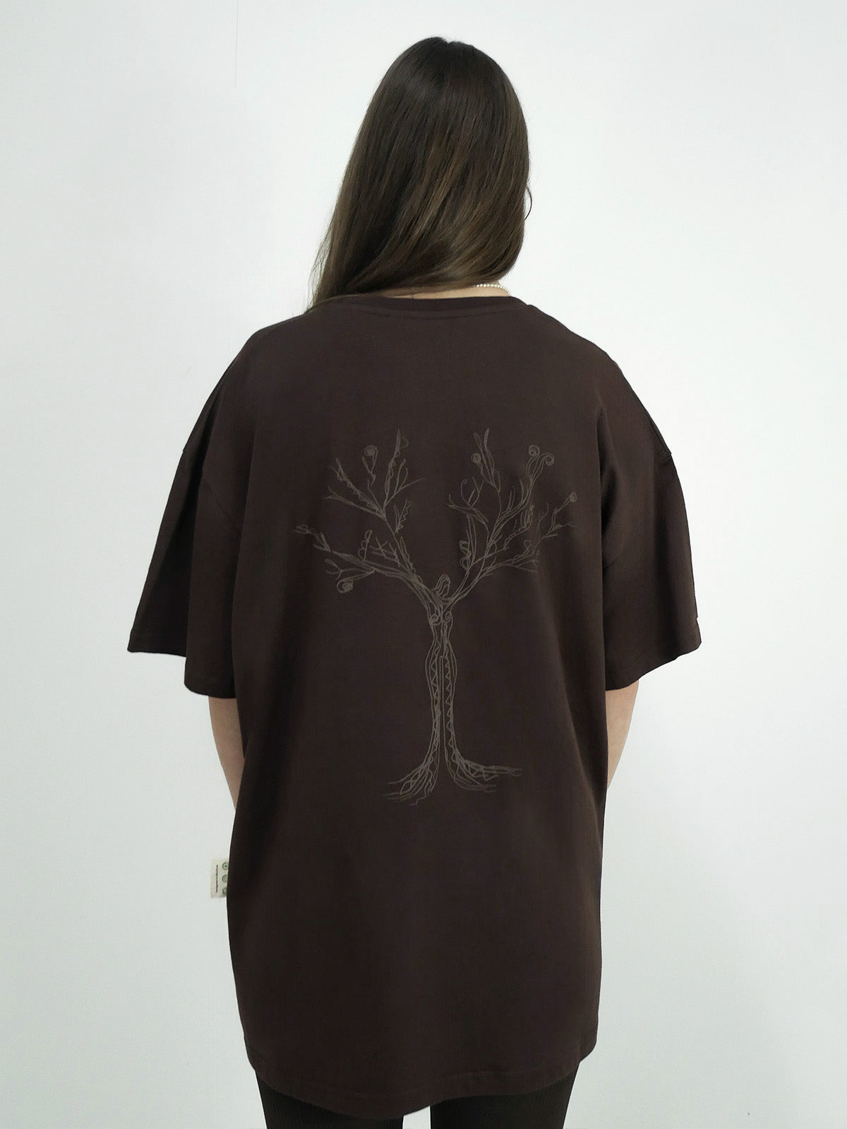Chamakam Super Oversize T-Shirt Emperdador Braun - Soulsideshop