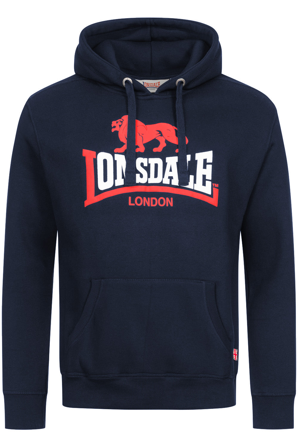 Lonsdale Thurning Hoodie Navy
