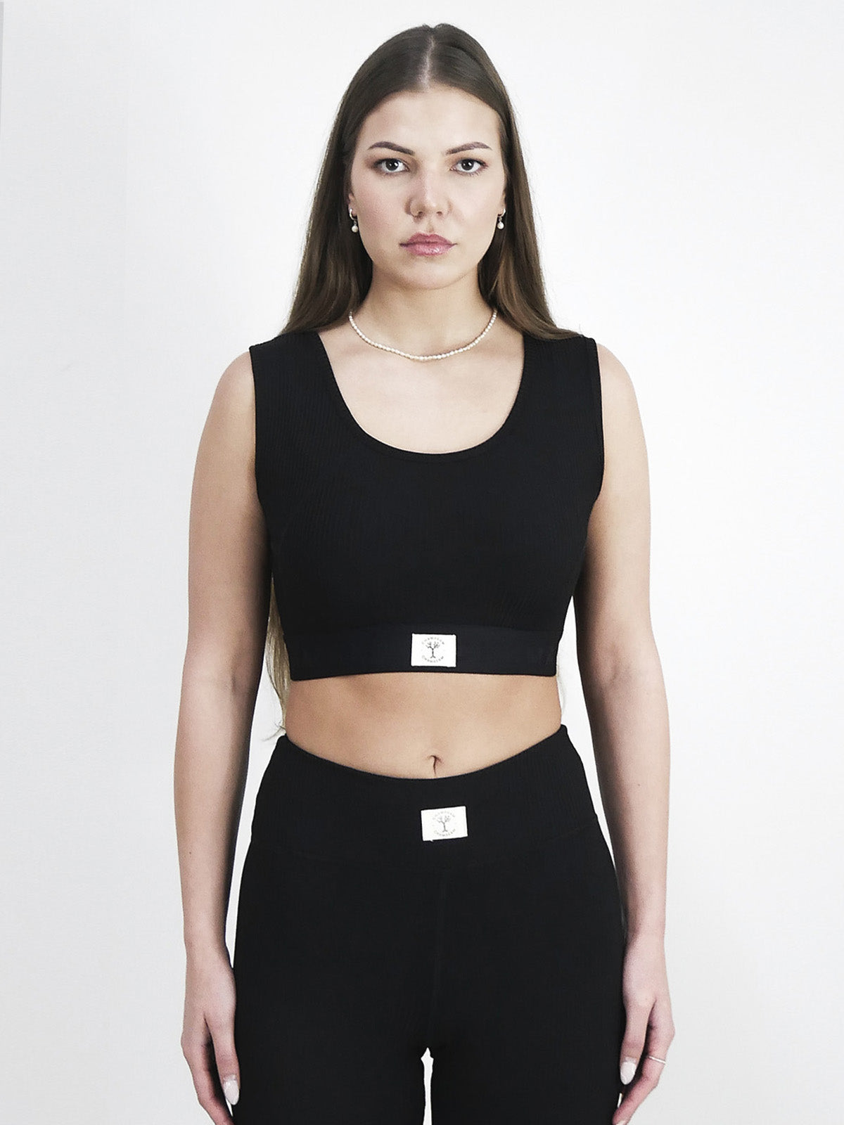 Chamakam Organic Sport Bra Emperdador Black - Soulsideshop