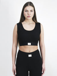 Chamakam Organic Sport Bra Emperdador Black - Soulsideshop
