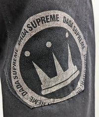 Dada Supreme Coin Crown Loose Fit Jeans Black - Soulsideshop