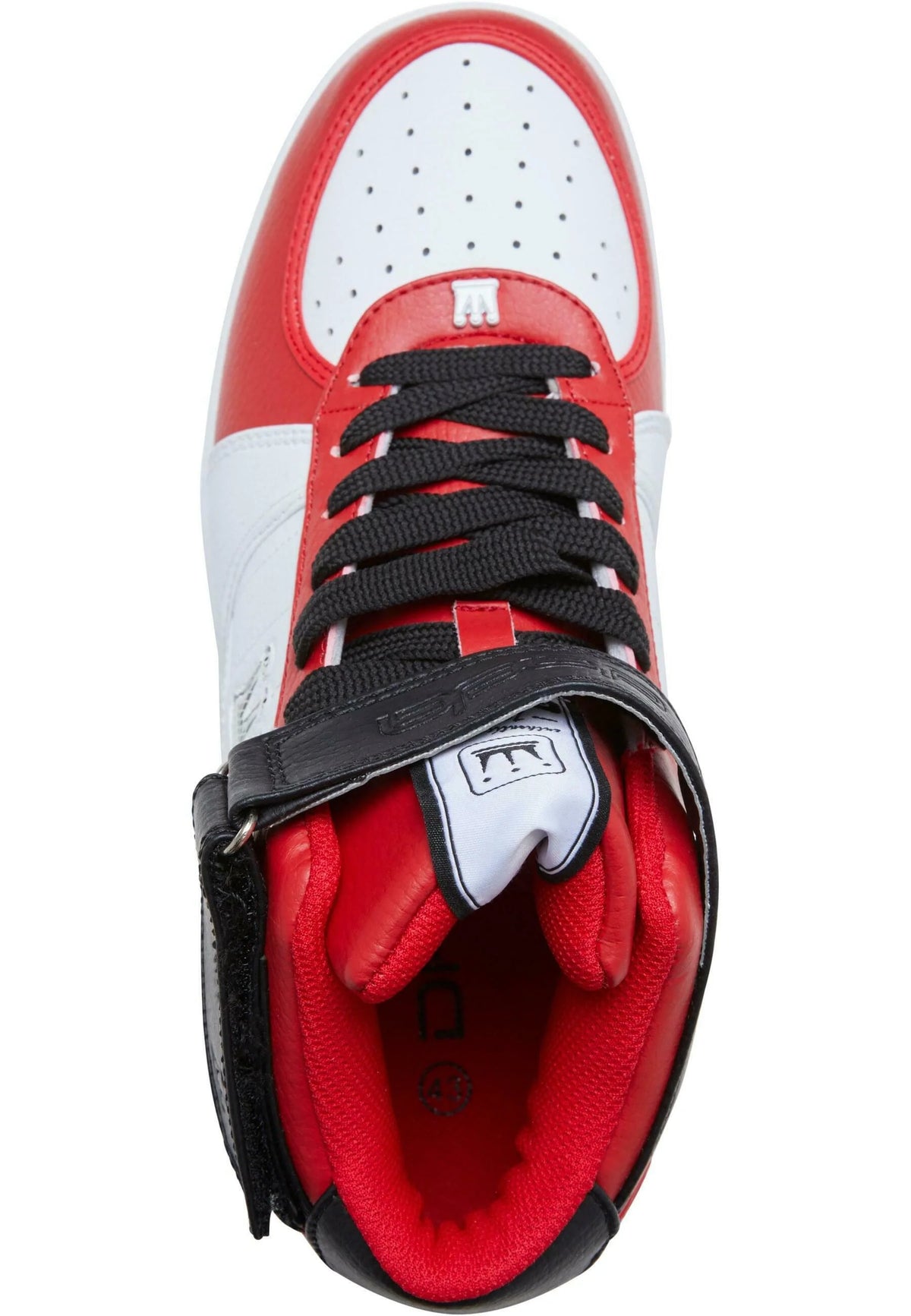Dada Supreme Court Combat Sneaker High Black/Red - Soulsideshop