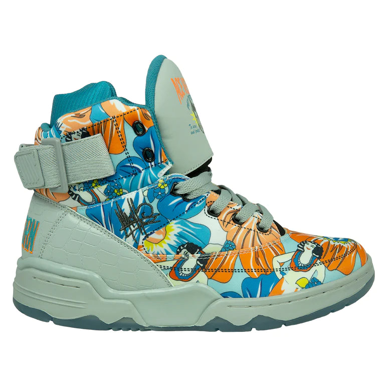 Ewing Sneaker High Top 33 HI Ace Venture Multicolore Grey