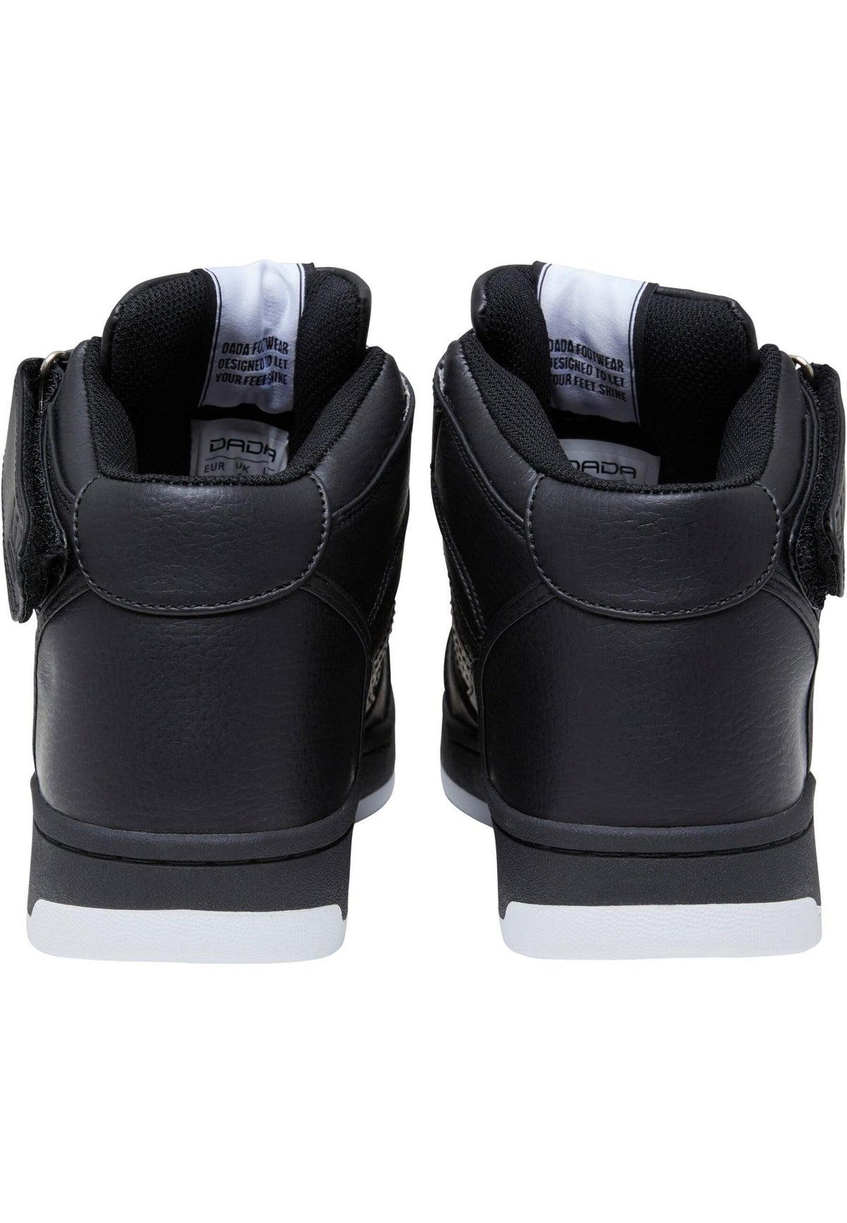 Dada Supreme Court Combat Sneaker High Black/White - Soulsideshop