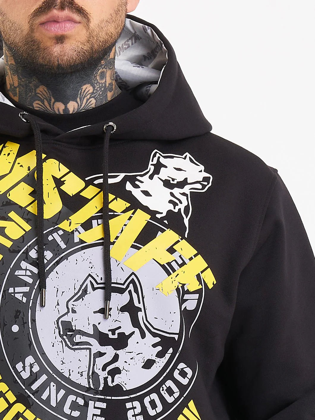 Amstaff Velar Hoodie Black - Soulsideshop