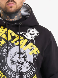 Amstaff Velar Hoodie Black - Soulsideshop