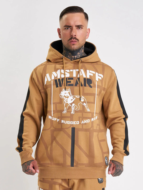 Amstaff Auron Hoodie Beige - Soulsideshop