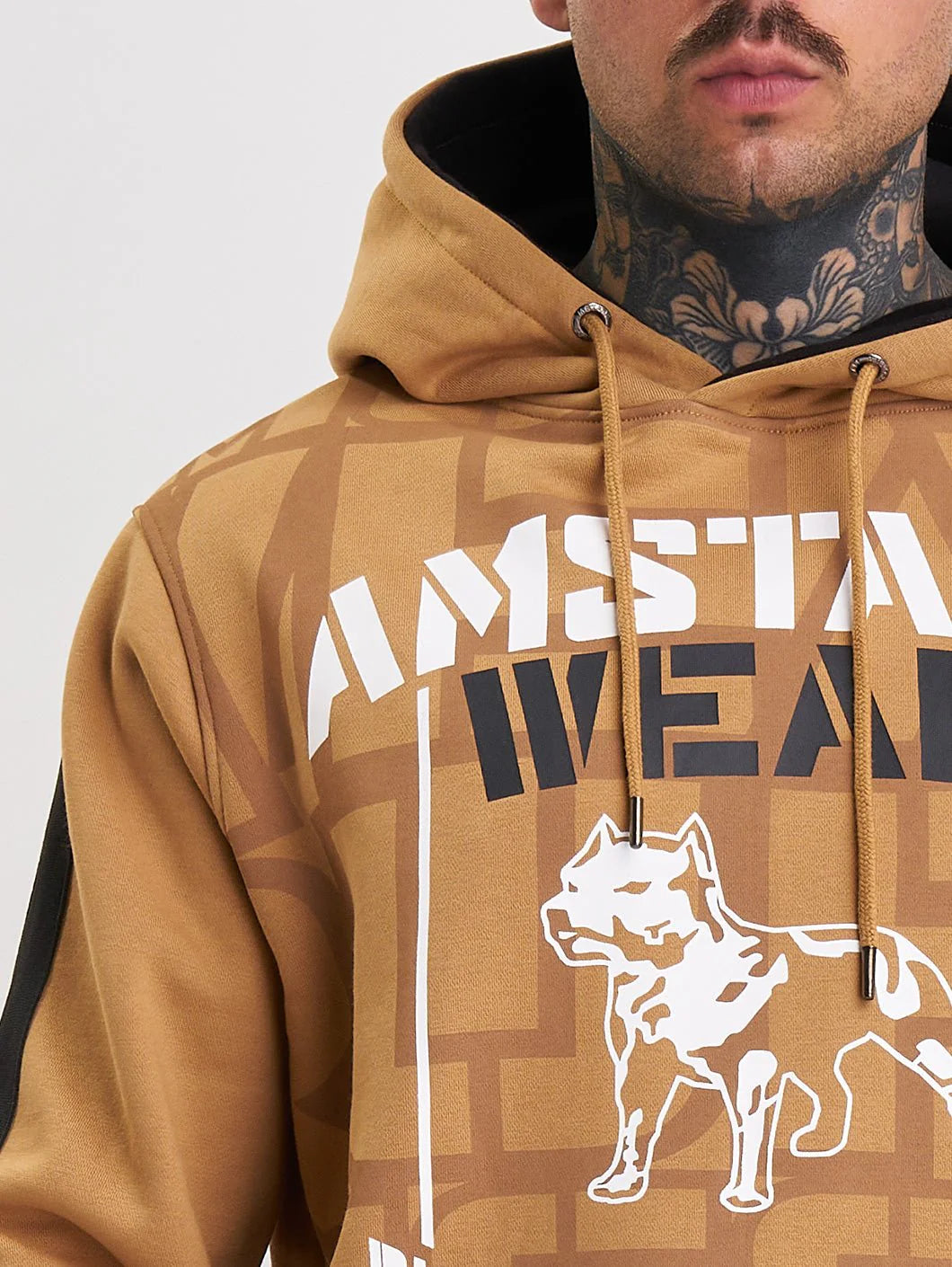 Amstaff Auron Hoodie Beige - Soulsideshop
