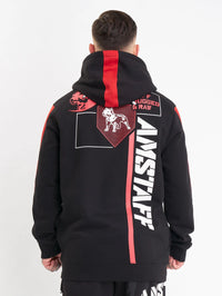 Amstaff Auron Hoodie Black - Soulsideshop