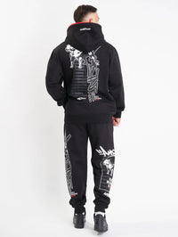 Amstaff Lucian Hoodie Black - Soulsideshop