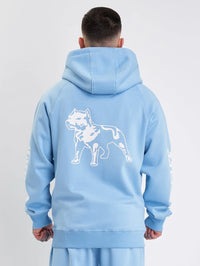 Amstaff Logo 2.0 Ziphoodie Horizon Blue - Soulsideshop
