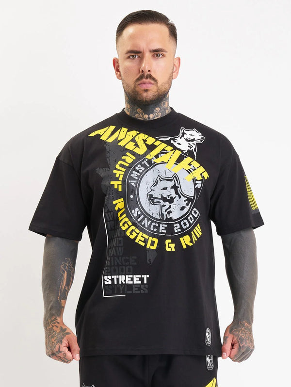 Amstaff Velar T-Shirt Black - Soulsideshop