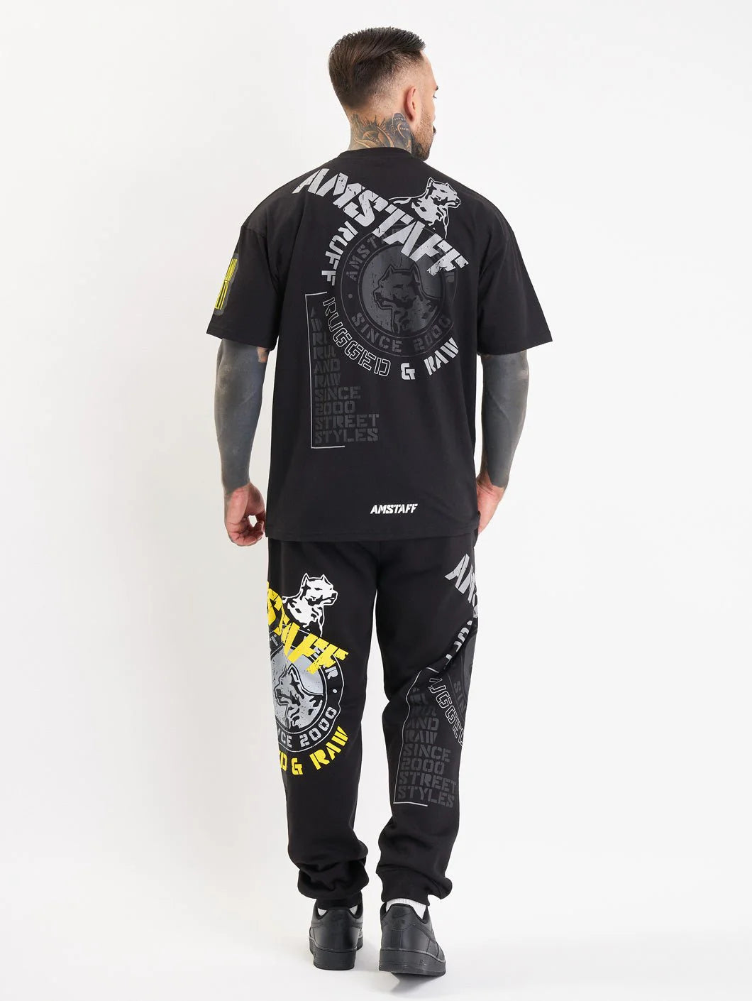 Amstaff Velar T-Shirt Black - Soulsideshop