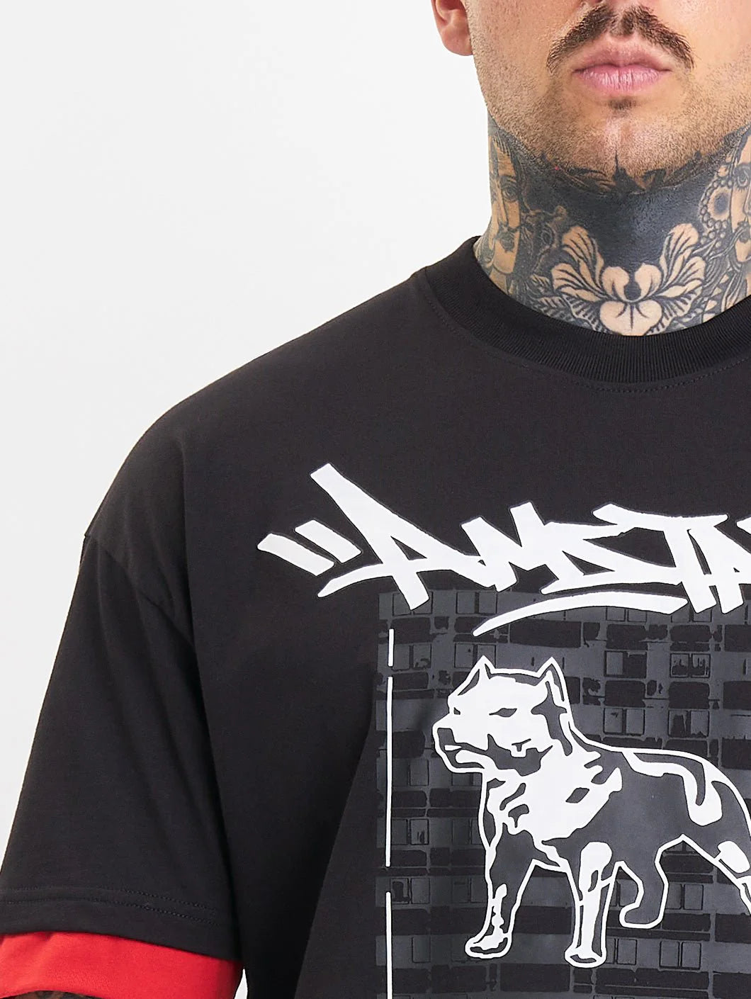 Amstaff Lucian T-Shirt Black - Soulsideshop