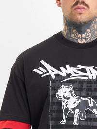 Amstaff Lucian T-Shirt Black - Soulsideshop