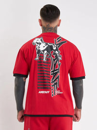 Amstaff Lucian T-Shirt Red - Soulsideshop