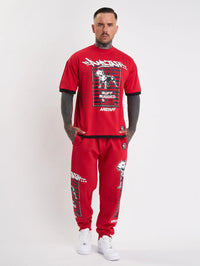 Amstaff Lucian T-Shirt Red - Soulsideshop
