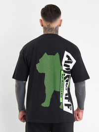 Amstaff Masho T-Shirt Black Grey Green - Soulsideshop