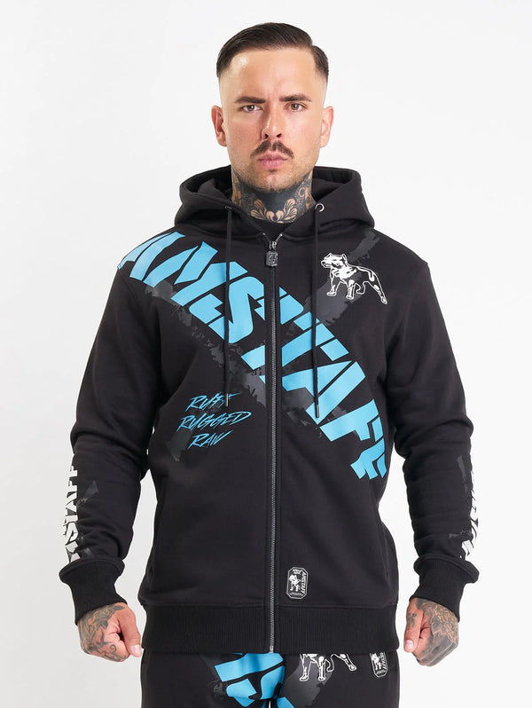 Amstaff Eryon Ziphoodie Black - Soulsideshop