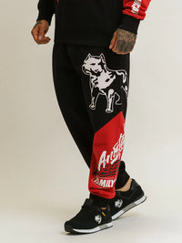 Amstaff Talos Sweatpants Black Red