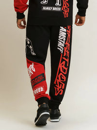 Amstaff Talos Sweatpants Black Red