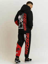 Amstaff Talos Sweatpants Black Red