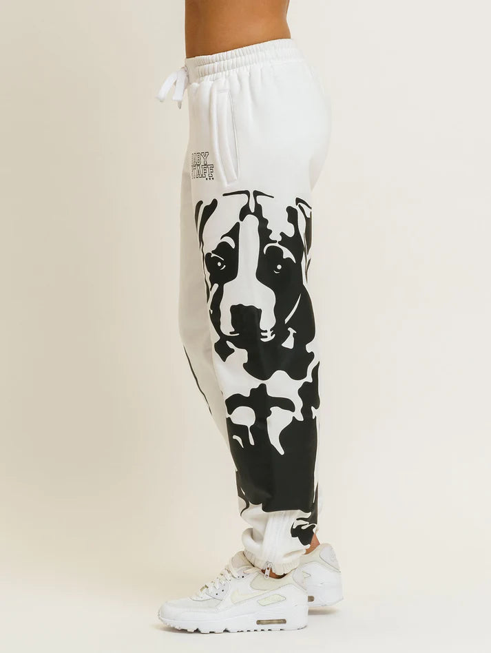 Babystaff Puppy Sweatpants White