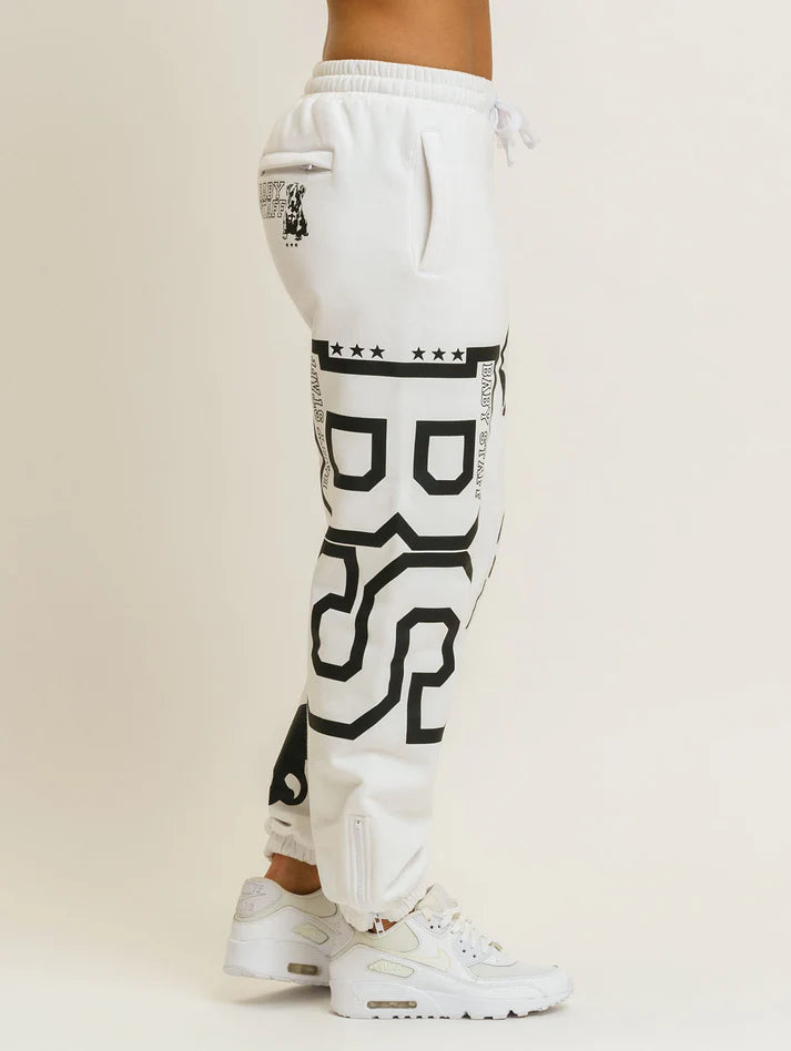 Babystaff Puppy Sweatpants White