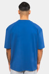 Dropsize Heavy Embo T-Shirt Blue