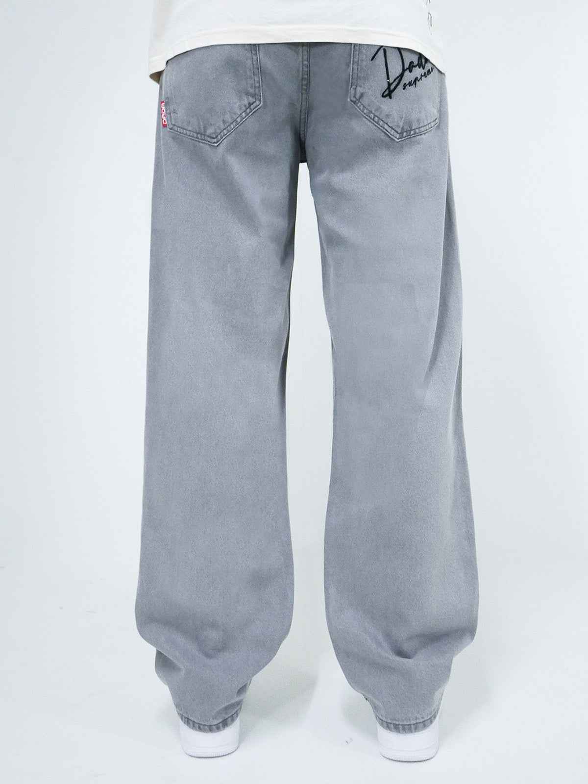 Dada Supreme Companion Loose Fit Jeans Grey - Soulsideshop