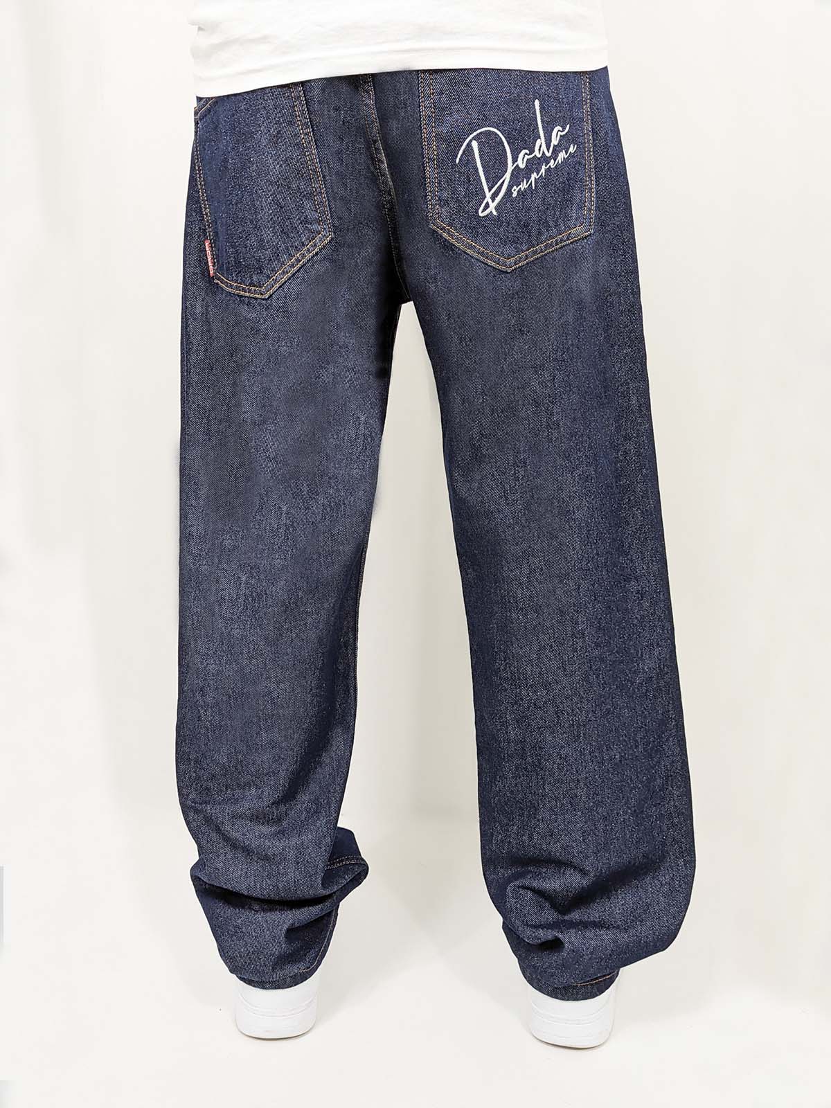 Dada Supreme Companion Loose Fit Jeans Raw Blue - Soulsideshop