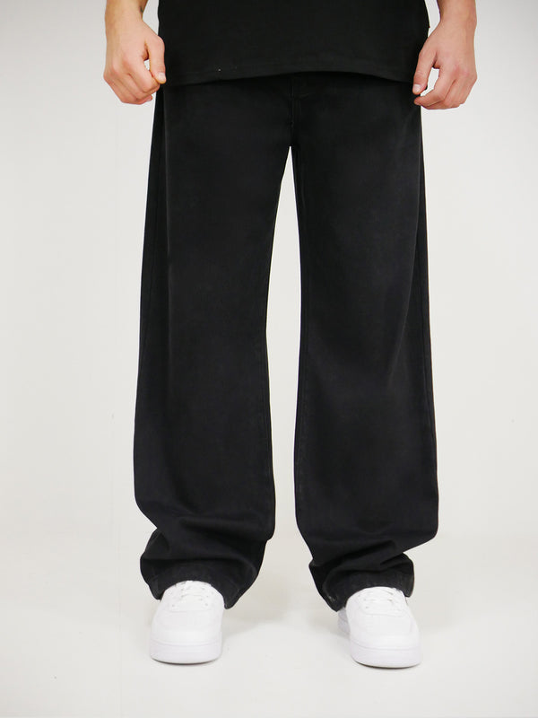 Dada Supreme Freedom Baggy Fit Jeans Washed Black - Soulsideshop