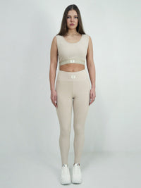 Chamakam Organic Sport Bra Emperador Beige - Soulsideshop