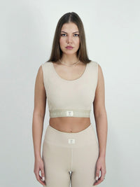 Chamakam Organic Sport Bra Emperador Beige - Soulsideshop