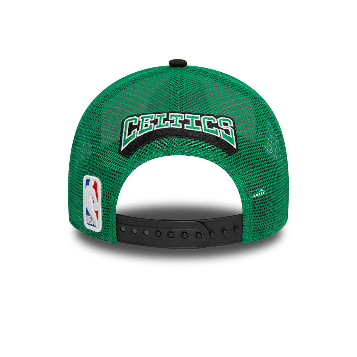 New Era Boston Celtics NBA 9FORTY A-Frame Trucker Cap Black - Soulsideshop