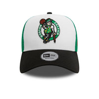 New Era Boston Celtics NBA 9FORTY A-Frame Trucker Cap Black - Soulsideshop