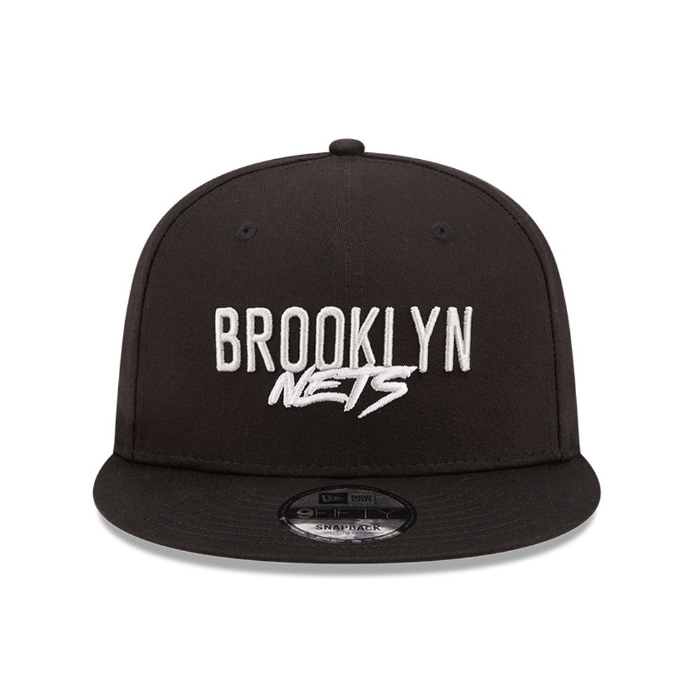 New Era Brooklyn Nets 9FIFTY Stretch  Snap Cap Black