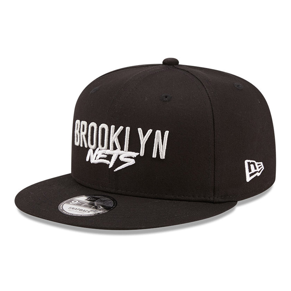 New Era Brooklyn Nets 9FIFTY Stretch  Snap Cap Black