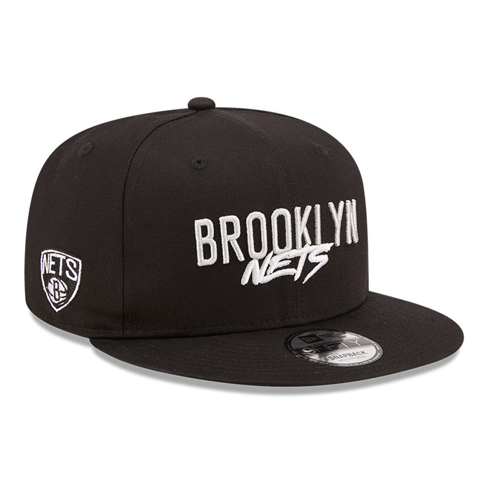 New Era Brooklyn Nets 9FIFTY Stretch  Snap Cap Black