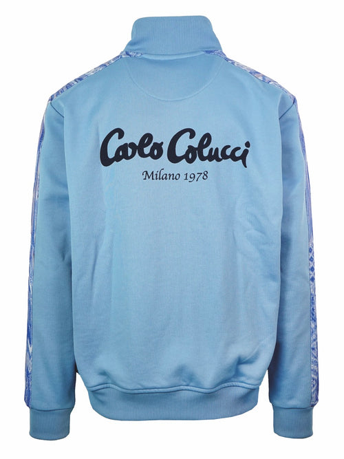 Carlo Colucci I`m Uniques Oversized Zip Jacket Blue
