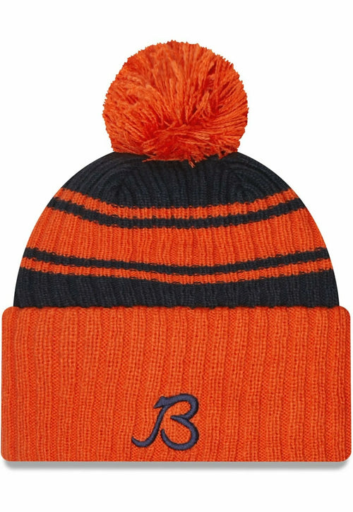 New Era NFL Bears Knit Beanie Orange