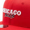 New Era Chicago Bulls 9FIFTY Stretch  Snap Cap Red